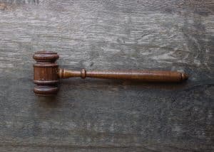 brown mallet on gray wooden surface